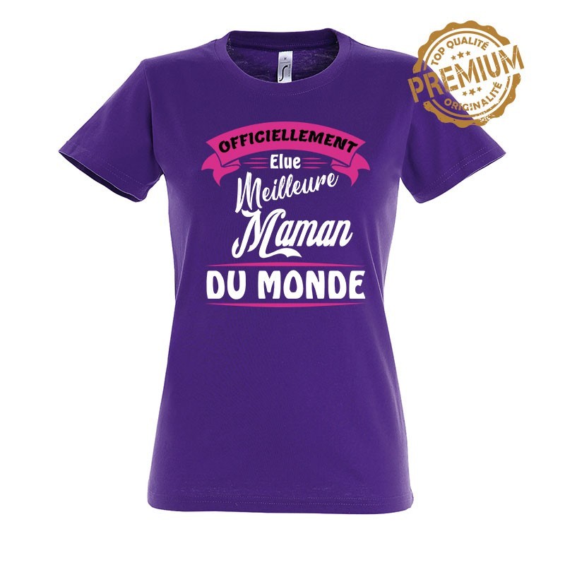Meilleur Maman Violet Foncé