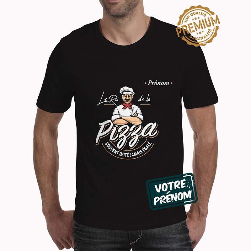 Tablier Pizzaiolo Le Seul Le Vrai - Cadeau Idéal Pour Pizza Maker, Coton 240g/m²