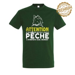Parler Pêche Vert Bouteille