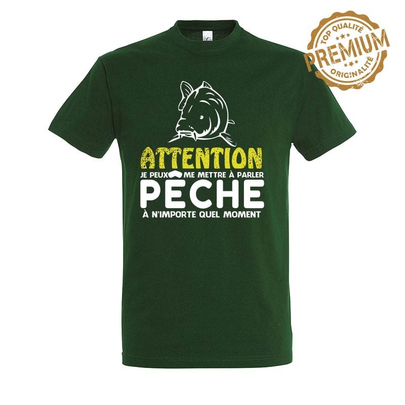 Parler Pêche Vert Bouteille