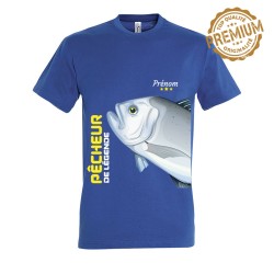 T-shirt Pêcheur de Légende Bleu Royal