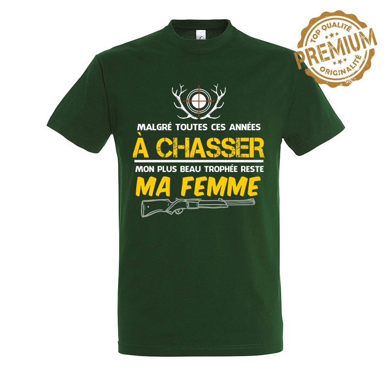 Femme trophée bouteille