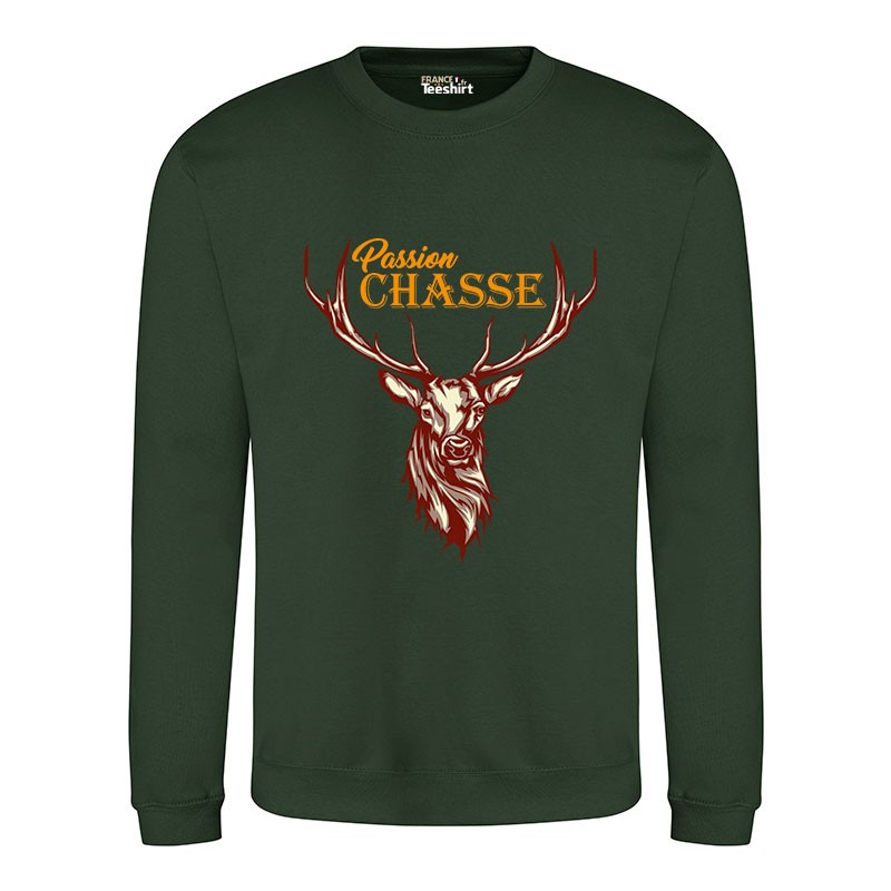 Sweat Shirt Chasse Passion Chasseur