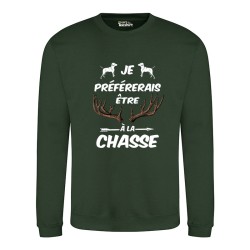 Sweat pull Chasseur Humour