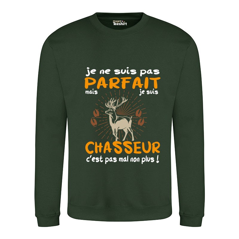 Sweat Shirt Chasseur Humour