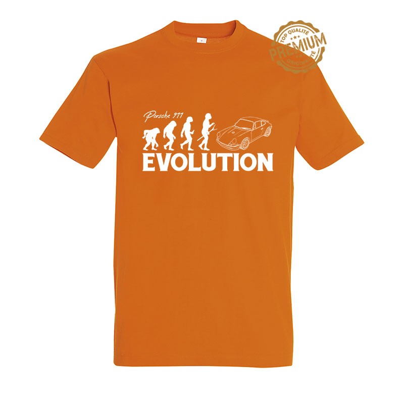T-shirt Porsche 911 Orange