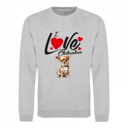 Sweat Chihuahua Gris