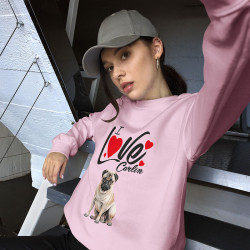 Sweat Shirt Femme Carlin Rose