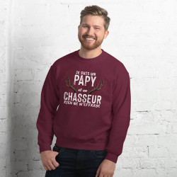Sweat Shirt  papy Chasseur Bordeaux