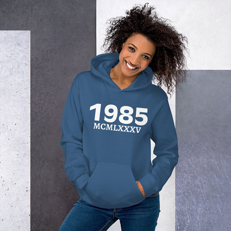 Sweat Anniversaire 40 ans Indigo
