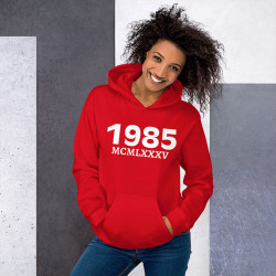 Sweat Anniversaire 40 ans Rouge