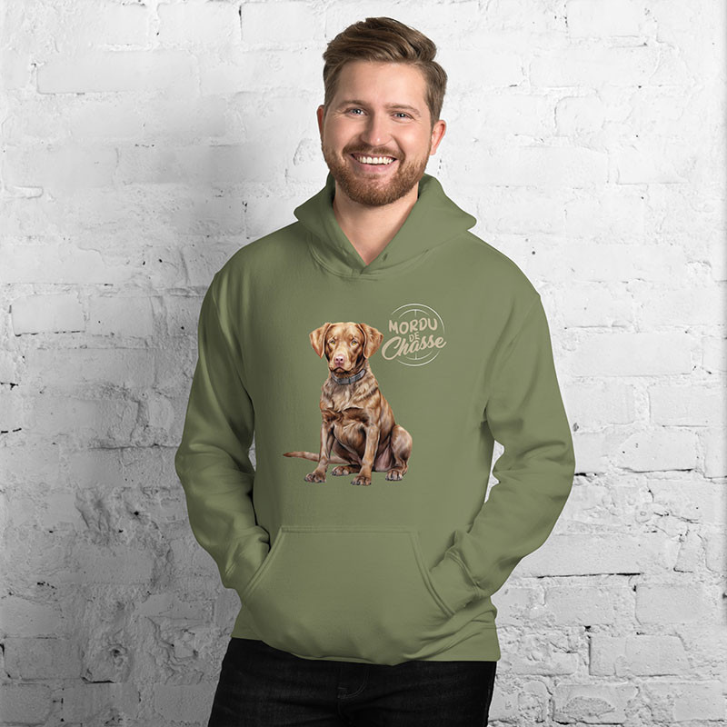 Sweat Chien Retriever Chesapeake Kaki