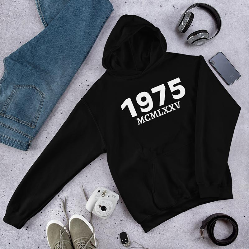 Sweat Anniversaire 50 ans - Homme Femme 1975