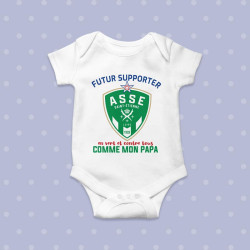 Body Bébé Supporter ASSE -...