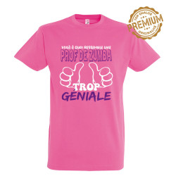 T-Shirt Femme Prof de Zumba