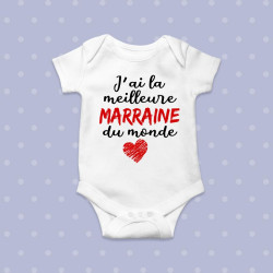 Body Bébé Cadeau Naissance Marraine