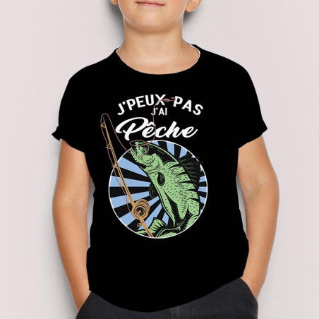 T-shirt Enfant J'Peux Pas j'ai Truite