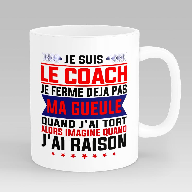 Mug Personnalisé Humour pour le Coach