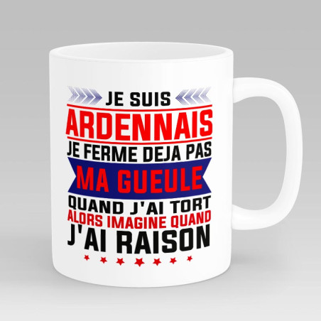 Mug Personnalisé Humour Homme Ardennais