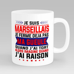 Mug Personnalisé Humour Homme Marseillais