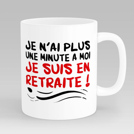 Mug Humour Homme Retraité