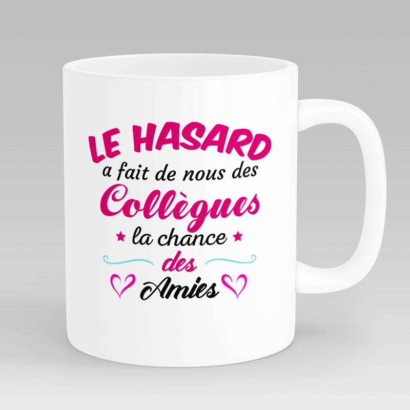 Mug Cadeau Collègue Travail - Collègues et Amies