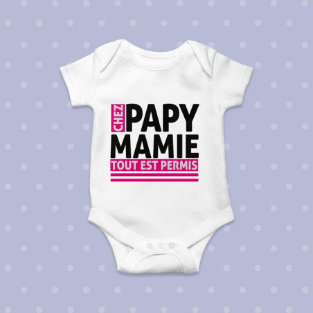 Body Tout et Permis chez Papy Mamie