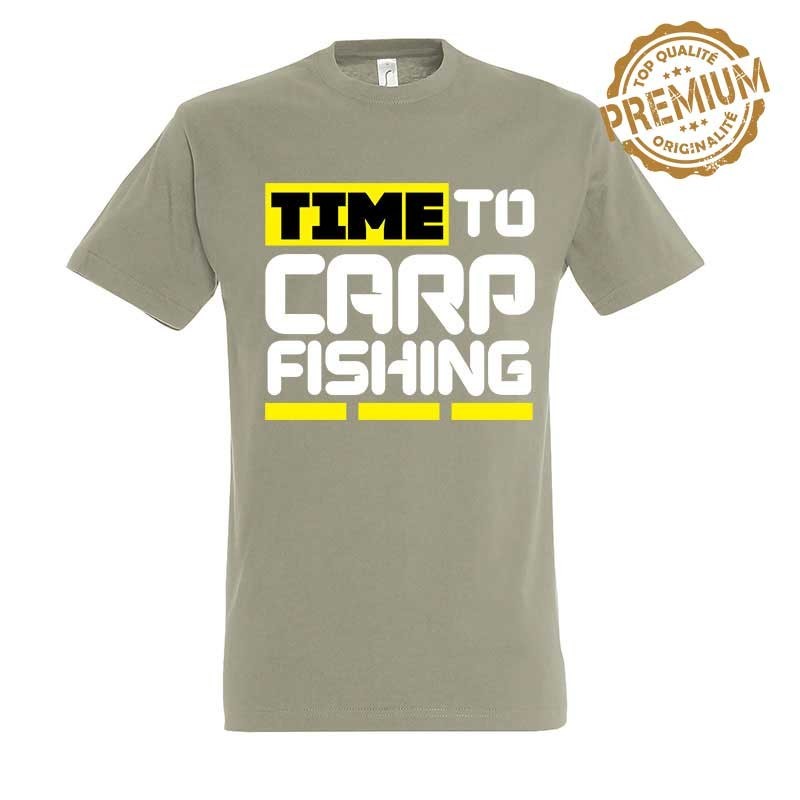 Time To Carpe Fishing Kaki