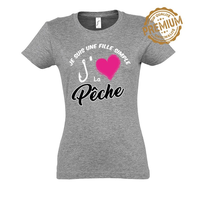 Femme qui pêche
