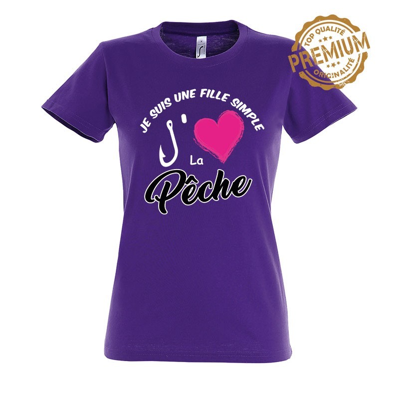 T-shirt Femme Cœur