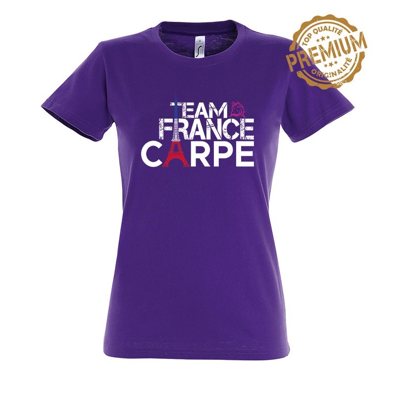 T-shirt carpe Violet
